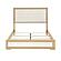 Sterling California King Bed - Natural & White by Homelegance