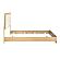 Sterling California King Bed - Natural & White by Homelegance