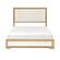 Sterling Eastern King Bed - Natural & White by Homelegance