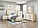 Sterling Twin Bed - Natural & White by Homelegance