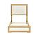 Sterling Twin Bed - Natural & White by Homelegance