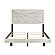 Aspen Queen Bed - Dusty Gray Oak by Homelegance