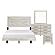 Aspen 4pc Queen Bedroom Set  - Dusty Gray Oak by Homelegance