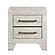 Aspen Nightstand - Dusty Gray Oak by Homelegance