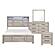 Everett 4pc Queen Bedroom Set  - Gray  by Homelegance