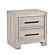 Everett Nightstand - Gray  by Homelegance