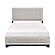 Westport Queen Platform Bed - Beige by Homelegance