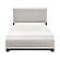 Westport Queen Platform Bed - Beige by Homelegance