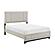 Westport Queen Platform Bed - Beige by Homelegance