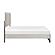 Westport Queen Platform Bed - Beige by Homelegance