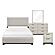 Westport 4pc Queen Bedroom Set  - Beige by Homelegance