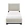 Westport Twin Platform Bed - Beige by Homelegance