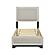 Westport Twin Platform Bed - Beige by Homelegance