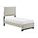 Westport Twin Platform Bed - Beige by Homelegance