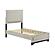 Westport Twin Platform Bed - Beige by Homelegance