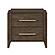 Emmett Nightstand - Dark Walnut by Homelegance