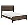 Emmett Eastern King Bed - Dark Walnut by Homelegance