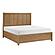Charlotte  California King Platform Bed w/Storage Side Rails - Light Brown by Homelegance