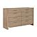 Riley Dresser - Light Brown by Homelegance