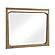 Riley Mirror - Light Brown by Homelegance