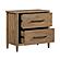Sonoma Nightstand - Brown by Homelegance