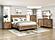Sonoma Queen Platform Bed - Brown & Light Gray by Homelegance