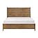 Sonoma Queen Platform Bed - Brown & Light Gray by Homelegance