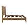 Sonoma California King Platform Bed - Brown & Light Gray by Homelegance