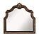 Bridgepoint Mirror - Dark Brown by Homelegance