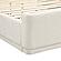 Carmel California King Platform Bed - Beige by Homelegance