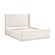 Carmel Eastern King Platform Bed - Beige by Homelegance
