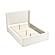 Carmel Eastern King Platform Bed - Beige by Homelegance