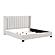 Emerson Eastern King Bed - Beige by Homelegance