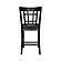 Junipero Counter Height Chair - Black by Homelegance