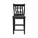 Junipero Counter Height Chair - Black by Homelegance