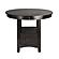 Junipero 5pc Dining Table and 4 Side Chair - Black by Homelegance