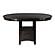 Junipero 5pc Dining Table and 4 Side Chair - Black by Homelegance