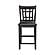 Junipero 5pc Dining Table and 4 Side Chair - Black by Homelegance