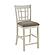 Junipero Counter Height Chair - Antique White & Brown by Homelegance