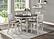 Junipero Counter Height Chair - Antique White & Brown by Homelegance