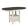Junipero 5pc Dining Table and 4 Side Chair - Antique White & Rosy Brown by Homelegance