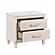 Lunaris  Nightstand - Beige by Homelegance