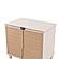 Lunaris  Nightstand - Beige by Homelegance