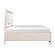 Lunaris  California King Platform Bed w/Footboard Storage - Beige by Homelegance