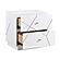 2455-4 Nightstand - White by Homelegance