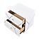 2455-4 Nightstand - White by Homelegance