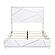 2455K-1CK* California King Bed - White by Homelegance