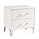 2457-4 Nightstand - White by Homelegance