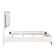 2457K-1EK* Eastern King Bed - White by Homelegance