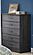 5 Drawer Chest Ebony by Innovations